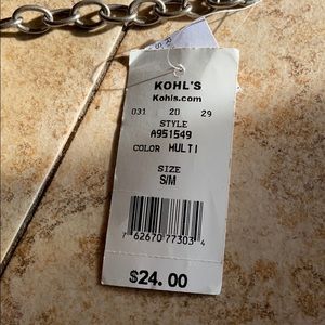 Metal  multicolor belt